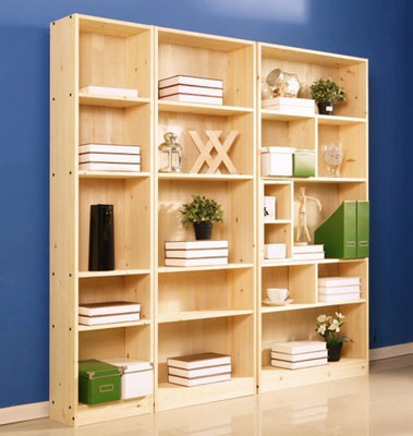 淘實(shí)木書架淘出一個(gè)好的收納空間