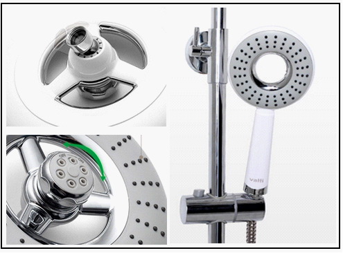 華帝旗艦店雙花灑火熱開搶中 讓洗浴更加酣暢淋漓!