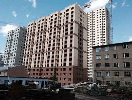 雅樂士真石漆涂裝長春市龍城御苑工程