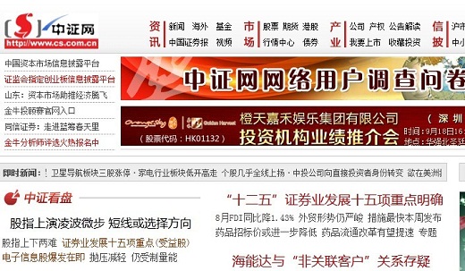 中證網站成功之路